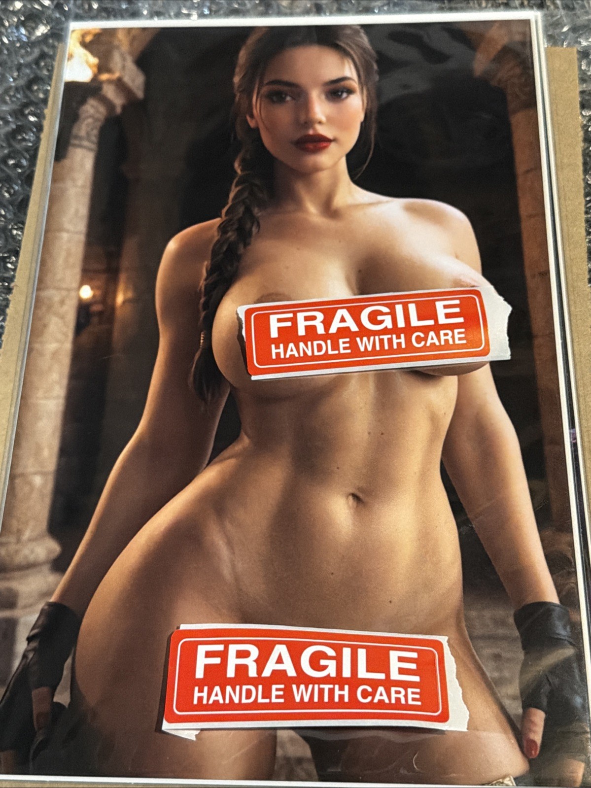 Lara Croft Cosplay Tomb Raider Bangers Comics Virgin Cover. LE 100 SHIPS NOW