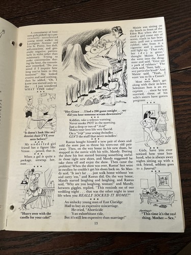 Vintage 1968 Sexadelic Sex to Sexty #14 Adult Humor Cartoons Comics Denis Jones - Picture 3 of 5