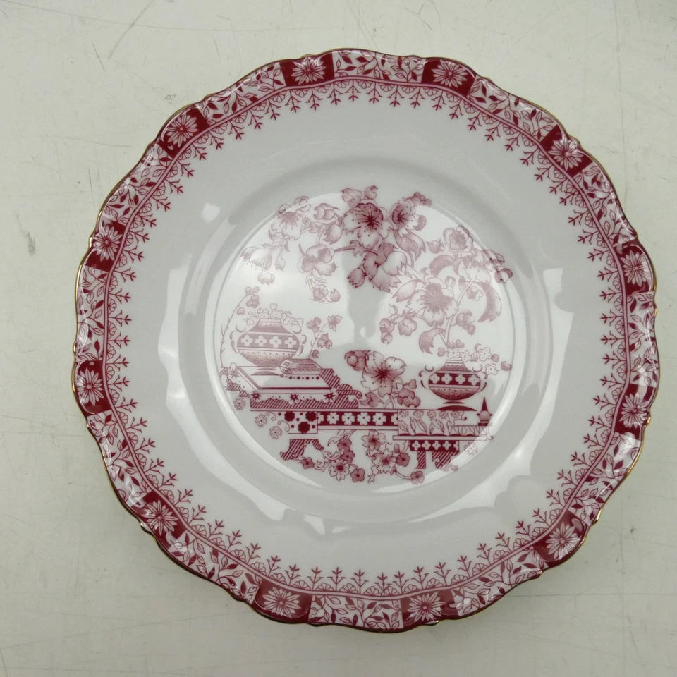 Seltmann Weiden Theresia Rotes Blumenmuster Teller flach 19 cm KT-1483 - Bild 1 von 4