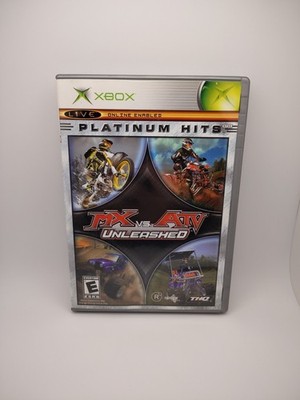 MX vs. ATV Unleashed Platinum Hits ( Xbox ) CIB Tested