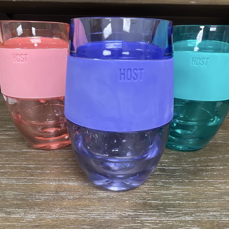 HOST Double Wall Insulated Plastic Tumblers Multicolor Set of 4