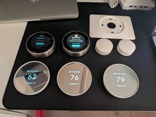 Large Bundle - Nest Thermostats - 2X A0013, 3...