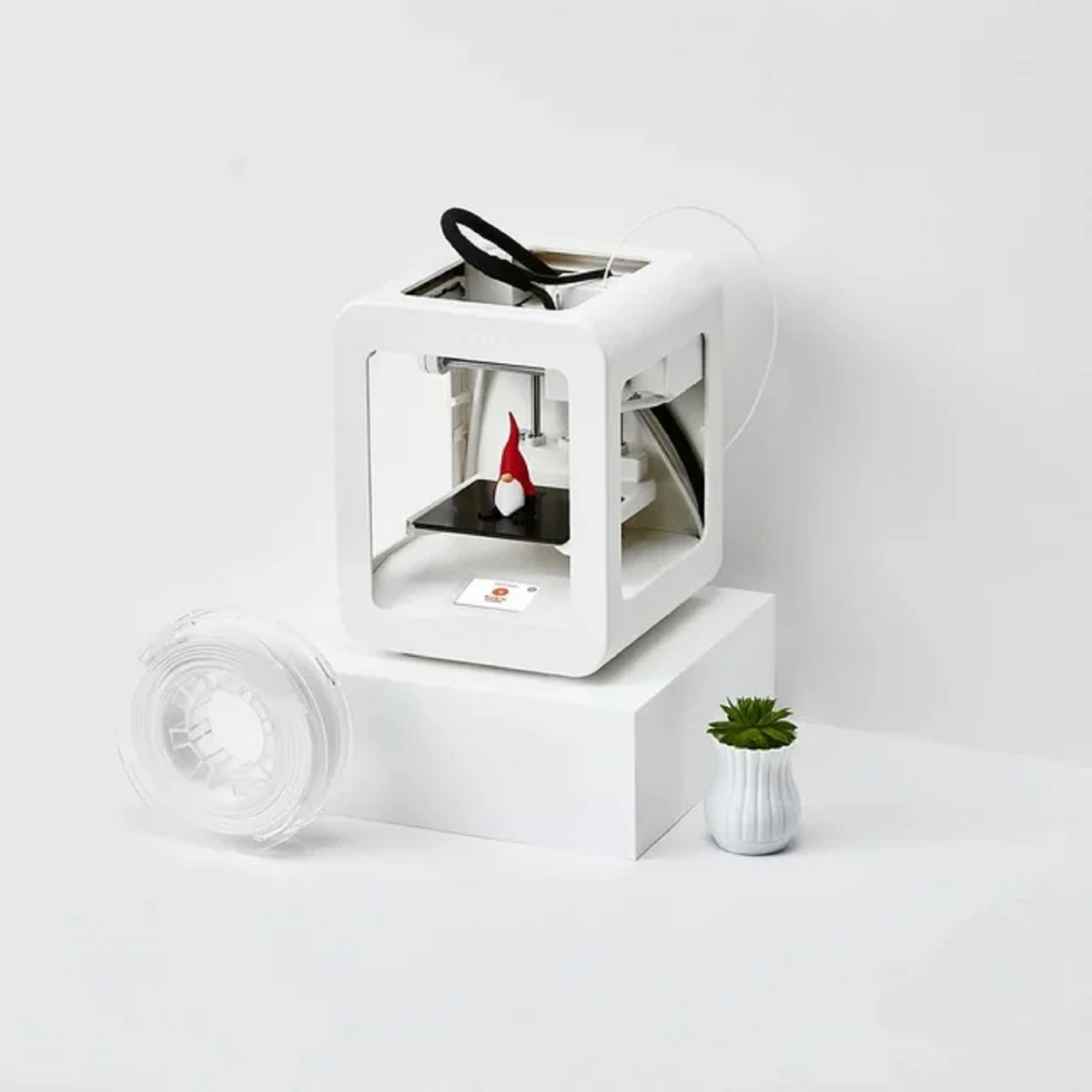 Toybox Alpha Two 3D Kid-Friendly Printer and Coconut Printer Food