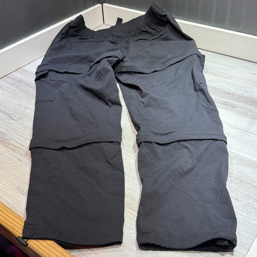 Athleta Damen Convertible Wanderhose Größe 16 Trekkie 3-in-1 schwarz Outdoor - Bild 2 von 10