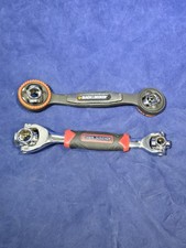 Lot of 2 Universal Socket Wrenches: Black & Decker ReadyWrench & Tiger Wrench...