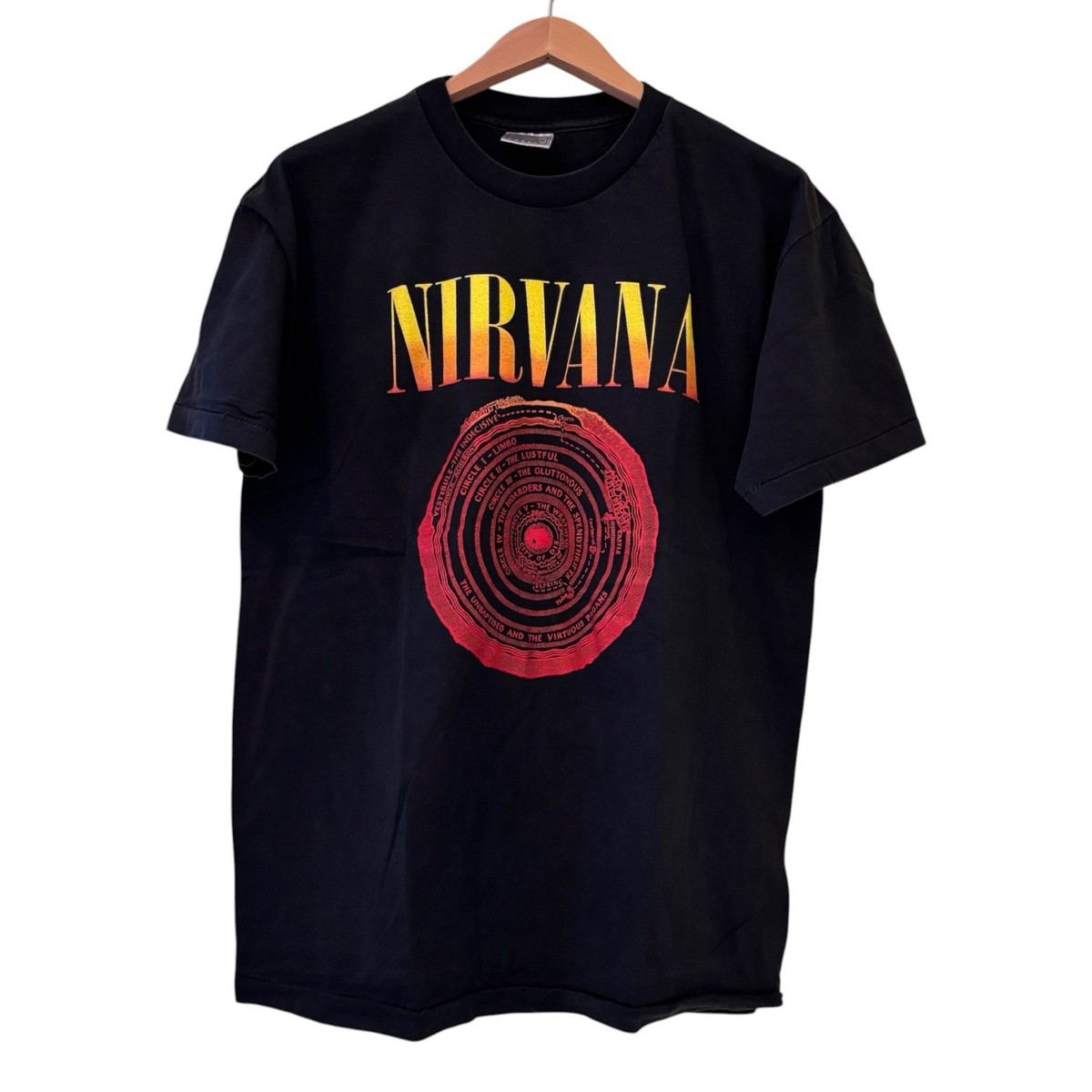 hype! Tシャツ NIRVANA ニルヴァーナ sub pop サブ・ポップ Vintage NIRVANA SUB POP 90s Band Fudge Grunge Single Stitch TShirt