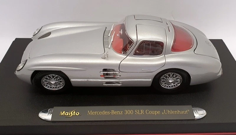 Maisto 1/18 Scale - 36898 Mercedes Benz 300 SLR Coupe Uhlenhaut - Imagen 3 de 4