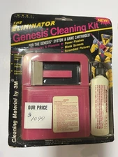 VTG NAKI ELIMINATOR SEGA GENESIS CLEANING KIT NOS 90S RETRO CARTRIDGE CLEANER