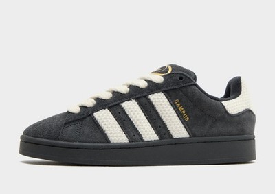 Original Adidas Originals Campus 00S  ( Herren UK 10 EUR 44,5 ) Schwarz / Weiß