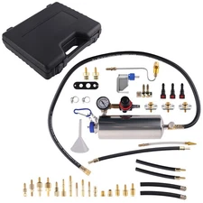 1X Fuel System Cleaner,Non-Dismantle Fuel Injector Cleaner Tool  Kit 140PSI