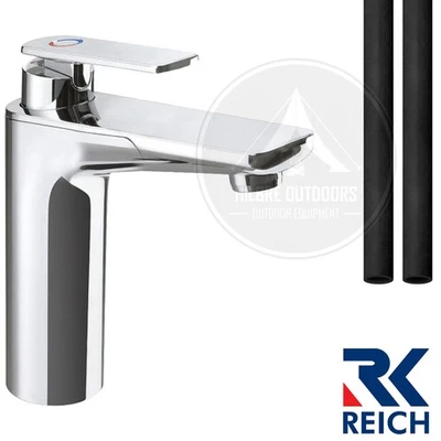 REICH VECTOR E CHROM 33MM WARM/KALT MIKROSCHALTMISCHER CAMPER CARAVAN WASSERHAHN - Bild 1 von 3