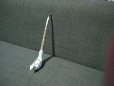 Pfeife Silber Porzellan Friedenstaube Alt L&auml;nge 21 cm