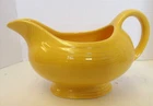 Vintage Fiestaware FIESTA  Gravy Boat Sunshine Yellow Homer Laughlin