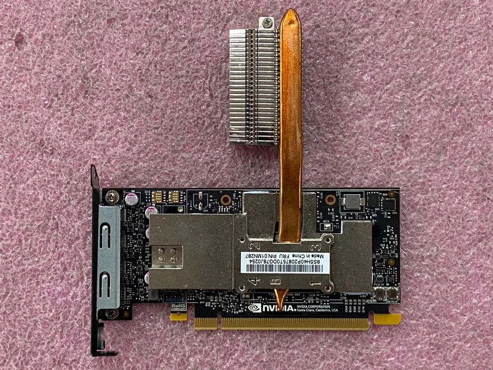 5x Lenovo NVIDIA Quadro P600 2GB GDDR5 Graphic Card w/Heatsink FRU 01MN287 C850 - Image 3 of 4