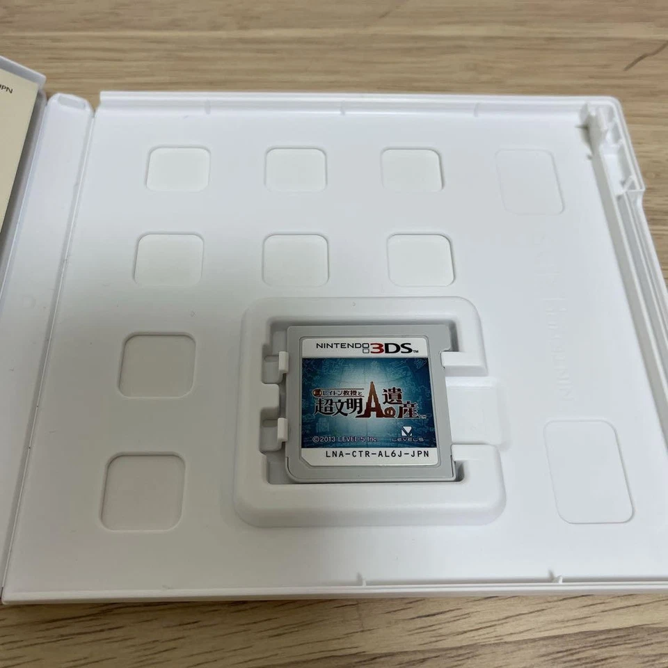 Professor Layton and the Azran Legacy Nintendo 3DS Level 5 Japan Version NTSC - Image 3 of 3