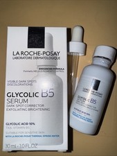 La Roche-Posay Glycolic B5 Serum Dark Spot Corrector 1oz NIB Exp 6/26 NIB