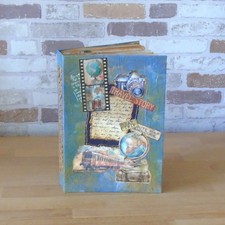Travel Story - Handgemachtes Junk Journal A5 ...