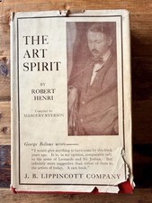 The Art Spirit by Robert Henri 1923 Signed by Artist Batiste Madalena