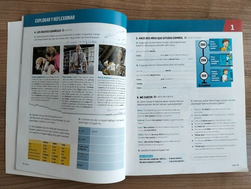 Aula Internacional 2 neu (A2) – Spanischkurs mit Audio-CD – top Zustand - Imagen 3 de 7
