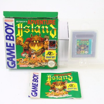 Nintendo Gameboy Classic Hudsons Adventure Island OVP Anleitung