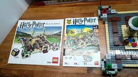LEGO 3862 Harry Potter Hogwarts Board Game 100% Complete with Manual and  Box