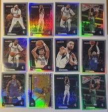 2025-26 Topps NBA Hoops Dallas Mavericks 12 Card Holofoil Team Lot