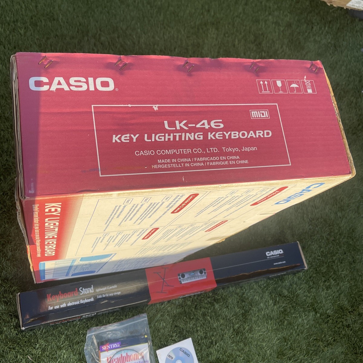 CASIO LKー122 CASIO LK-122 keyboard with accessories | eBay