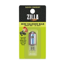 Zilla Halogen Mini Bulb Night Red 25W 2 Packs 