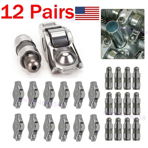 24x Rocker Arms Lifters Valve Gaskets Kit For 1116 3.6L Chrysler Dodge