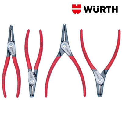 Laser 3395 Set Di 4 Mini Pinze Per Anelli D'arresto/seeger