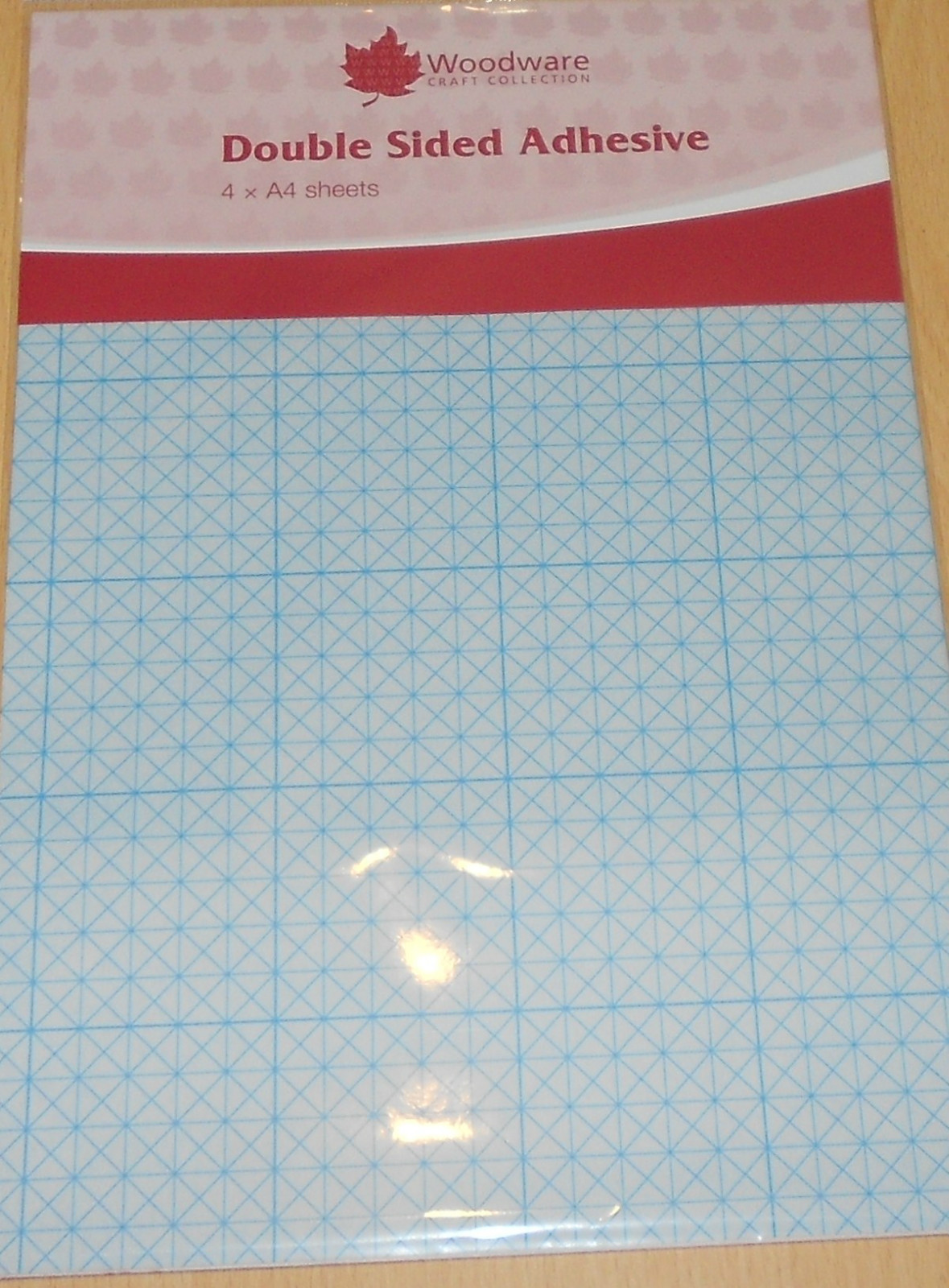Woodware Double Sided Adhesive Sheets A4 X 4 as Seen on TV Ww2351 for
