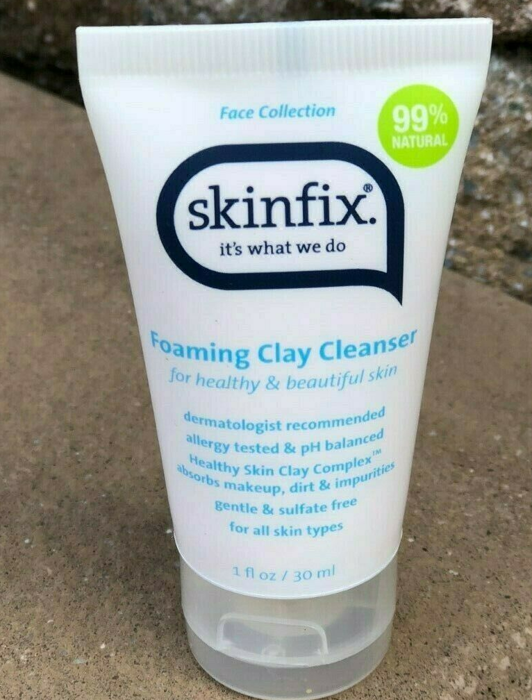 BRAND NEW Skinfix~Foaming Clay Cleanser Travel Size Non Irritating