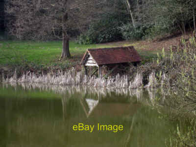 Foto 6x4 Entenunterstand und Teich Lauge grün Der Zweck dieser Struktur i c2010
