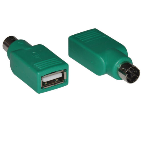 USB Female to PS/2 Male Converter Adapter for Mouse/Keyboard - 第 1/1 張圖片