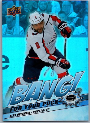 24-25 UPPER DECK BANG! FOR YOUR PUCK - PICK FROM LIST - FREE COMBINED SHIPPING