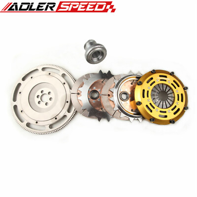 Racing Clutch Twin Disc + Light WT Flywheel Kit For Fiat 124 131 X-1/9 1975-1978