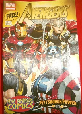 AVENGERS 1 HEROIC AGE MARVEL FCBD VARIANT COMIC 1st CAMEO AZARI T'CHALLA 2012 NM