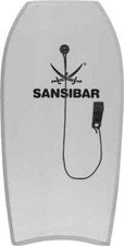 SANSIBAR BODYBOARD HELLGRAU CA. 100 X 49 X 5 CM *OVP*