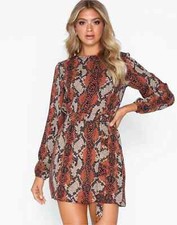 AX Paris Snake Printed Shift Dress SIZE UK 10    D1