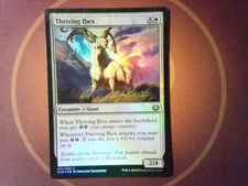 Foil Thriving Ibex  - Kaladesh - Magic the Gathering Mtg - white