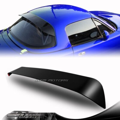 Smoke ABS Rear Roof Window Visor Spoiler For 1990 - 2005 Mazda Miata Hard Top