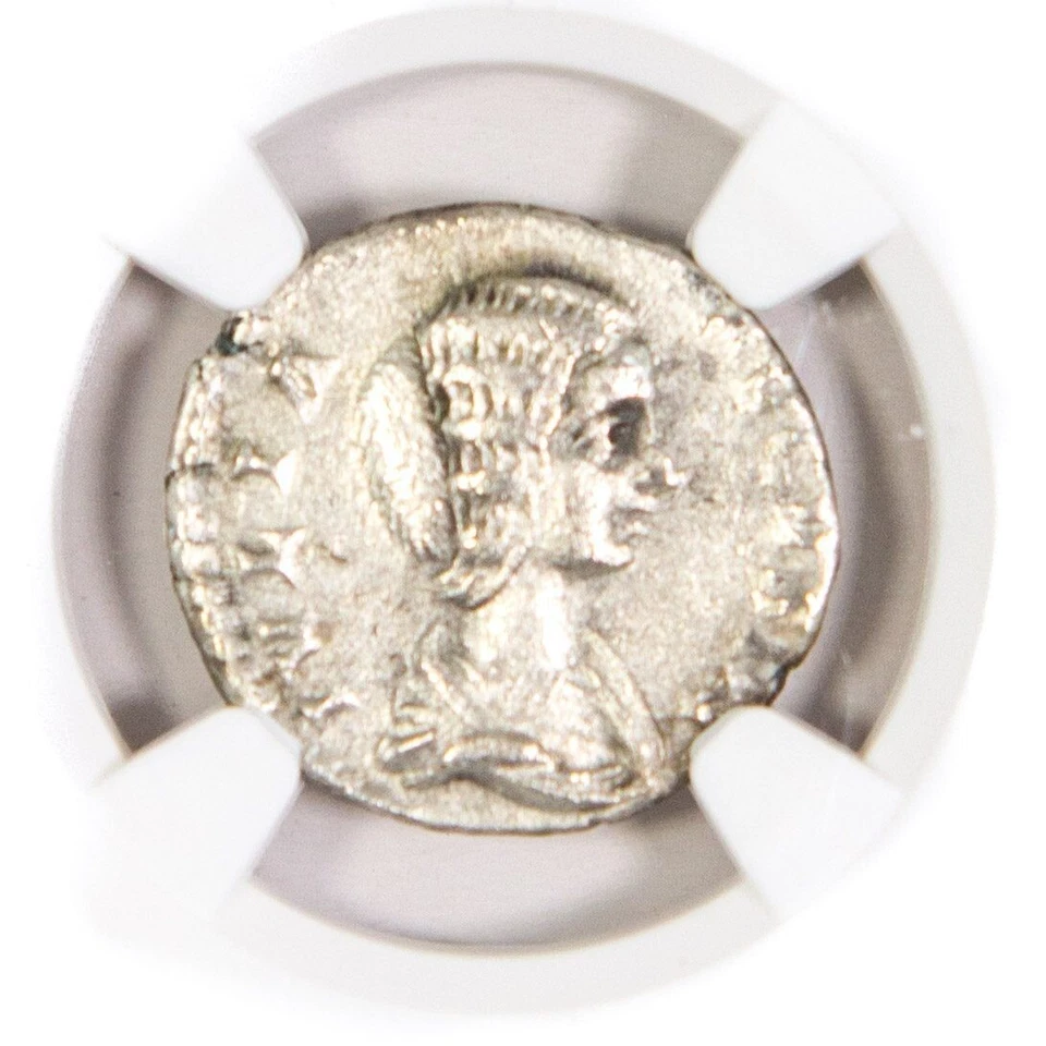 NGC Ch VF Roman AR Denarius Julia Domna AD193-217 NGC Certified CHOICE VERY FINE - image 2 of 3
