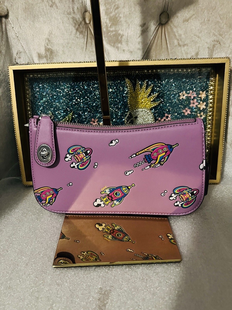 COACH Penn Cosmic Rocket Crossbody Bag Hobo Glovetanned Leather