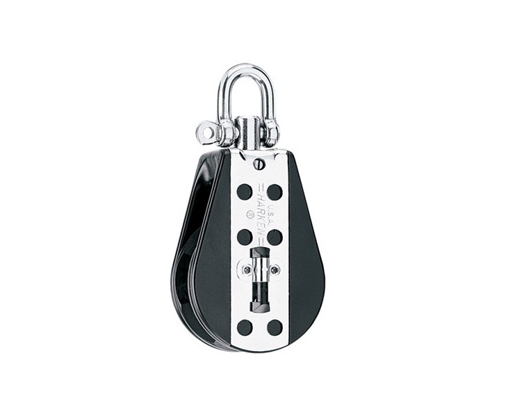 SALE!!  - 76 MM CLASSIC HEXARATCHET PULLEY-Sailing Film Tv Rigging Boating Yacht