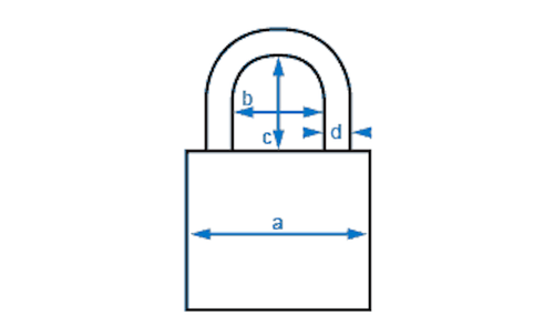ABUS GRANIT PADLOCK High Security Keyed Alike Stainless Steel Padlocks-37ST55 - Picture 4 of 6