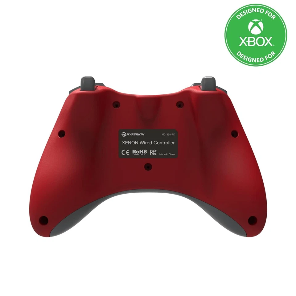 Hyperkin Xenon Wired Controller for Xbox Series X|S/Xbox One/Windows 10|11 - Red - Image 3 of 4