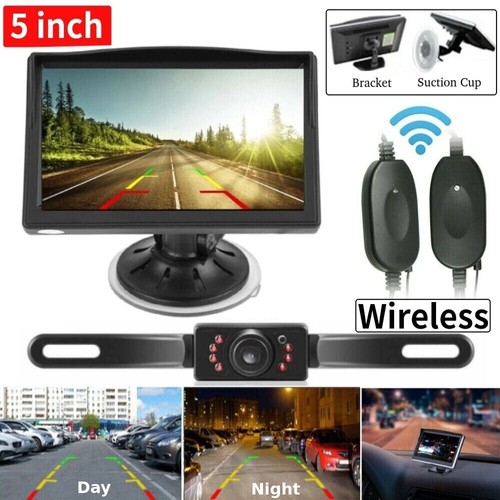 Car Rear View Backup Camera Reverse Waterproof Parking System Cam + LCD Monitor - Picture 25 of 74
