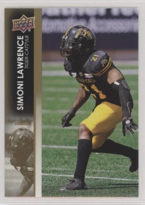 2022 Upper Deck CFL Gold Hamilton Tiger-cats Team Set (25) Dane Evans Tim White