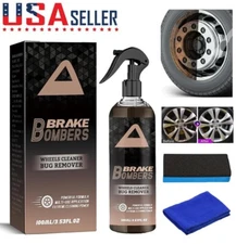 Wheel Cleaner Powerful Non-Acid Truck and Car Tire Metal Rust Remover Spray USA