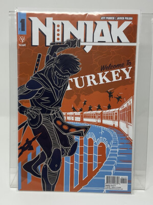 Ninjak #1 Cvr B Wijngaard Valiant Entertainment Llc Comic Book
